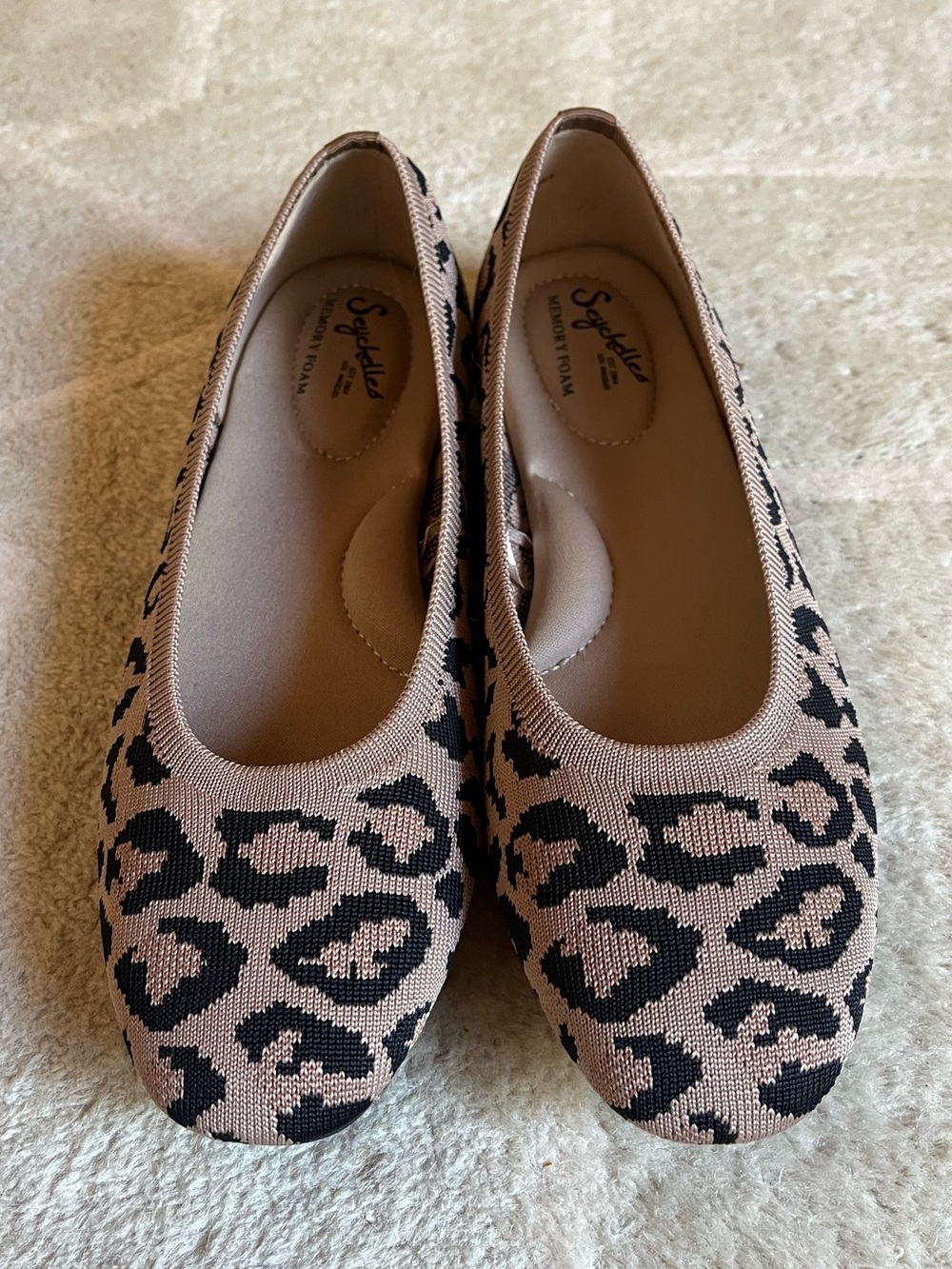 Seychelles Leopard Print Flats